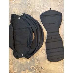 Baby Zen Yoyo Black Seat Pack & Canopy For Yoyo Stroller Frames NEW $60